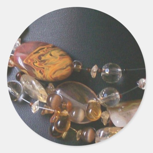 Rond Collier d'illusion Sticker décoratif (Devant)