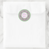 Rond Comfortable and pretty classic round sticker (Sac)