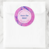 Rond copain, grand, sticker bille bleu (Sac)