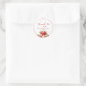 Rond Coquette Berry In Love Sticker Merci (Sac)
