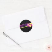 Rond Courbe point :) Sticker diamant (Enveloppe)