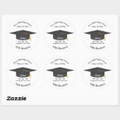 Rond Create Your Own Personalized Class Reunion Sticker (Feuille)