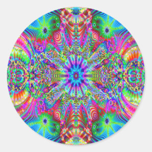 Rond Creatrip cosmique - Sticker psychédélique