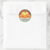 Rond Créé Avec Un Sticker D'Amour (Sac)