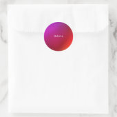 Rond Croire Sticker (Sac)