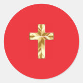 Rond cross sticker (Devant)