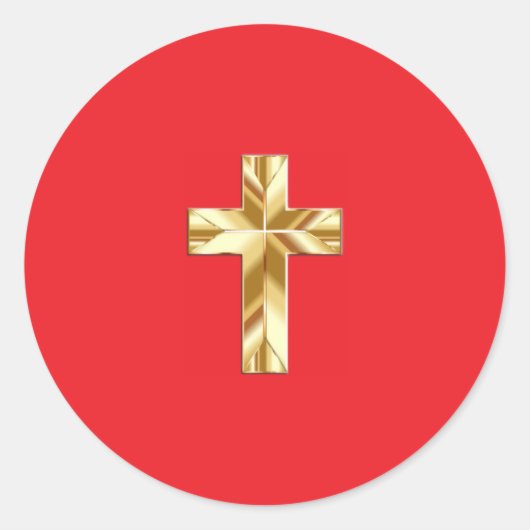 Rond cross sticker (Devant)