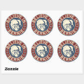 Rond Croyez en Bernie Sticker (V1) (Feuille)
