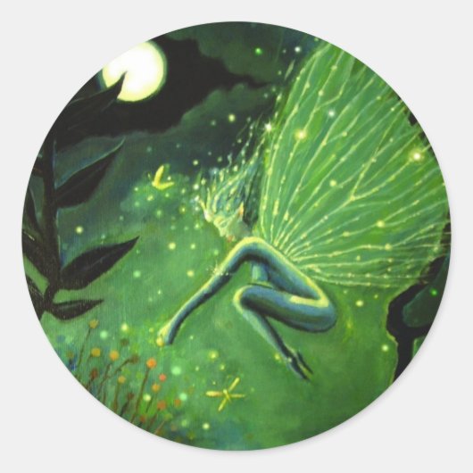 Rond Crystal Water Sprite - Sticker (Devant)