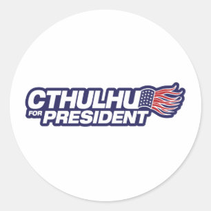 Rond Cthulhu pour Sticker Président