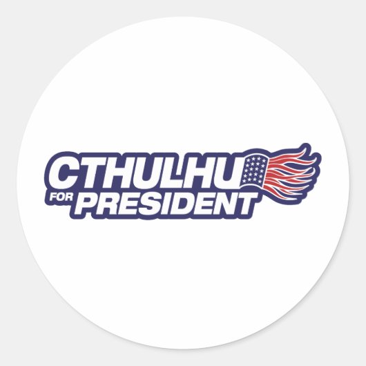Rond Cthulhu pour Sticker Président (Devant)