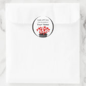 Rond Cuisine avec Sticker Amour (Sac)