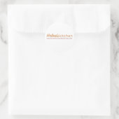 Rond Cuisine Helen / Sticker blanc (Sac)