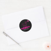 Rond Curiosity Sticker Super Star Rose (Enveloppe)