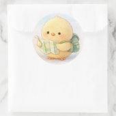 Rond Cute Travel Alma Chick Sticker (Sac)