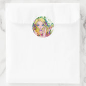 Rond Dandelion Fairy Kingdom - Sticker (Sac)