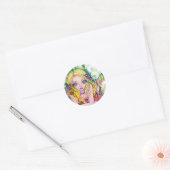 Rond Dandelion Fairy Kingdom - Sticker (Enveloppe)