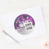 Rond Danse Modèle Sticker (Enveloppe)