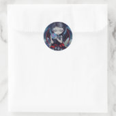 Rond "Dark Dragonling" Sticker (Sac)
