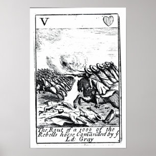 Rond de 1000 rebellen bij de slag om poster