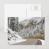 Rond de buik - Spearfish Canyon Briefkaart (Voorkant / Achterkant)