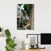 Rond de hoek poster (Thuiskantoor)