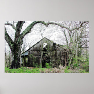 Rond de hoek poster
