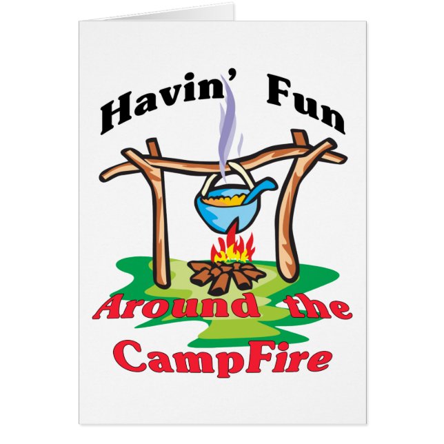 Rond de kampvuur (Voorkant)