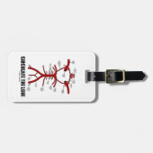 Rond de liefde (cirkel van Willis) Bagagelabel (Voorkant horizontaal)