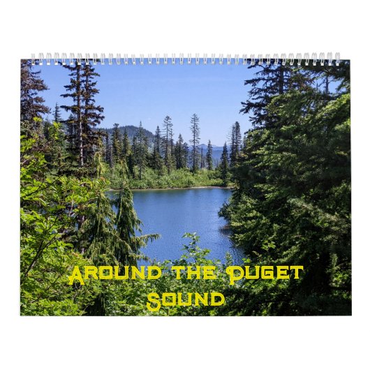 Rond de Puget Sound Kalender (Hoes)