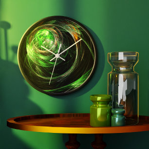 Rond de Ronde van de Kunst van de Wereld Groene Grote Klok