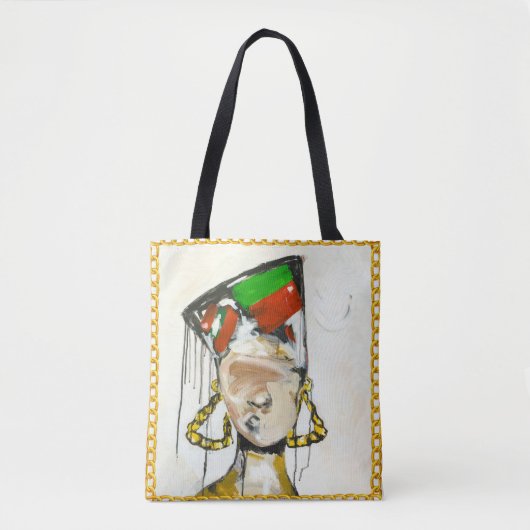 Rond de weg meisje draagtas (Voorkant)