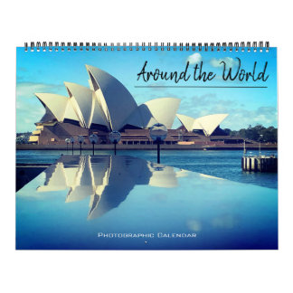 rond de wereld 2027 (met locaties) groot kalender