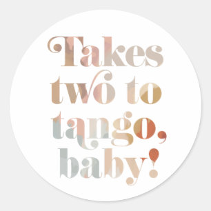 Rond Deux à Tango Sticker