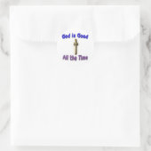 Rond Dieu est un bon Sticker (Sac)