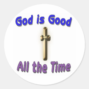 Rond Dieu est un bon Sticker