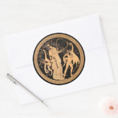 Rond Dionysos et Sticker Satyrs (Enveloppe)