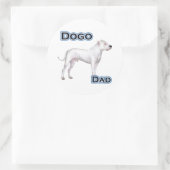 Rond Dogo Papa 4 - Sticker (Sac)