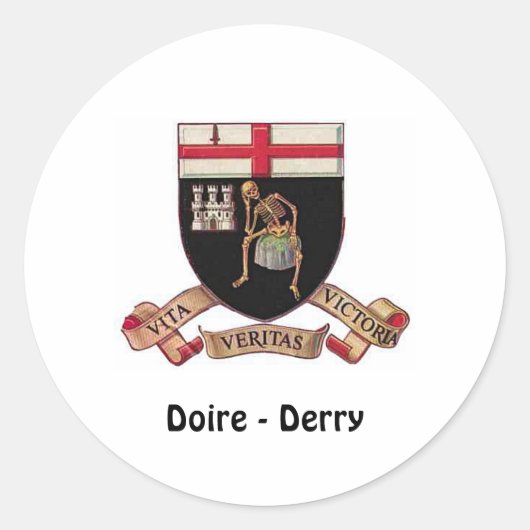 Rond Doire (Derry) - Sticker (Devant)