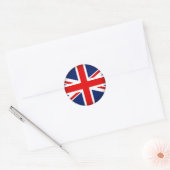Rond Drapeau du Royaume-Uni - Sticker (Enveloppe)