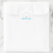 Rond Dream Big Cute Kawaii Sticker Cloud (Sac)