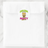 Rond Drunk Zombie Sticker (Sac)