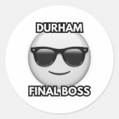 Rond Durham Final Boss Sticker (Devant)