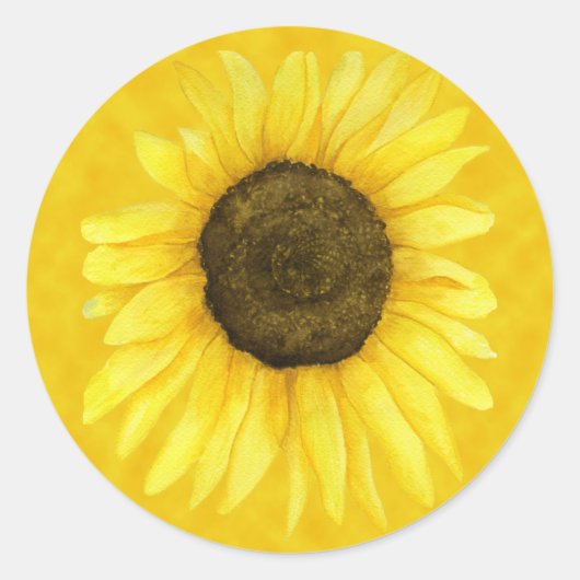 Rond Éclairer Sur Un Sticker À Bâtons (Devant)