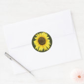 Rond Éclairer Sur Un Sticker À Bâtons (Enveloppe)