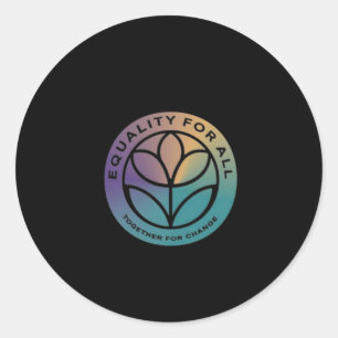 Rond Égalité Je Vois Un Sticker Femme Fort