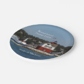 Rond eiland Passage Lights bord (Gekanteld)