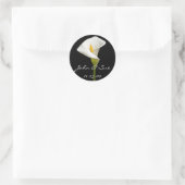 Rond Elégant Cala Lily - Sticker (Sac)