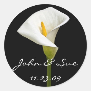 Rond Elégant Cala Lily - Sticker