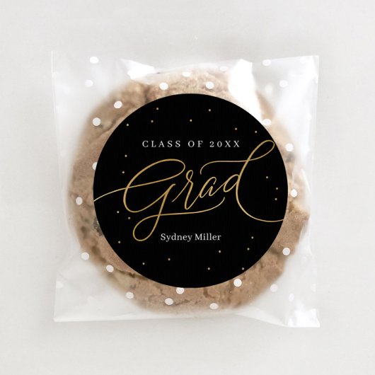 Rond Elegant Graduation Sticker